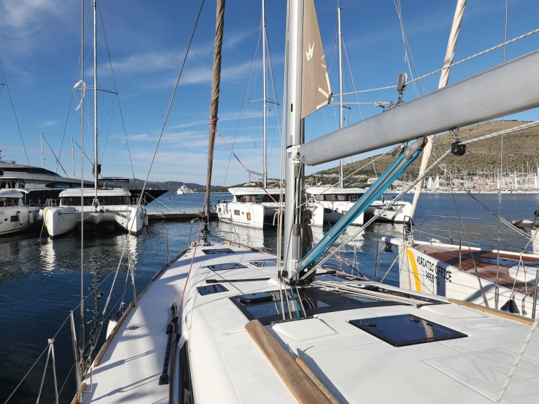 Dufour Dufour 460 Grand Large charter bareboat or skippered in  Trogir