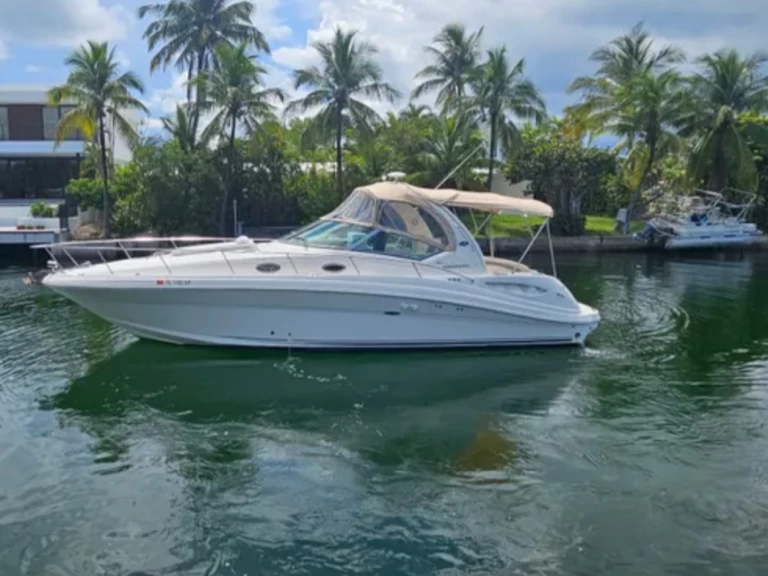 Sea Ray Sea Ray 340 Sundancer charter bareboat or skippered in  Miami