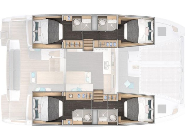 Hire Catamaran with or without skipper Lagoon 43 Phuket (City)