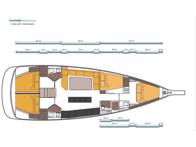 Charter a D&D Yacht D&D Kufner 50 in Marmaris on Samboat
