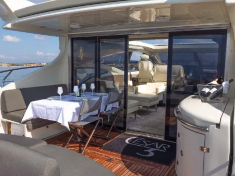 Azimut Azimut 68 S charter bareboat or skippered in  Saint-Tropez
