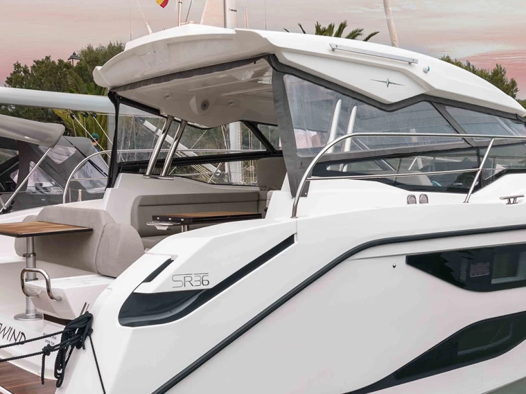 Bavaria SR36 OPEN TOP charter bareboat or skippered in  Marina De Cala D'Or