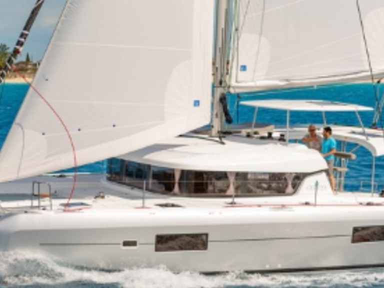 Lagoon Lagoon 42 charter bareboat or skippered in  Saint-Raphaël