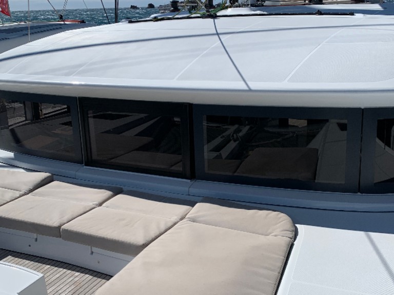 Lagoon Lagoon 50 charter bareboat or skippered in  Saint-Raphaël