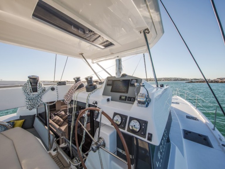Leopard Catamarans / Robertson & Caine Leopard 50 charter bareboat or skippered in  Saint-Raphaël