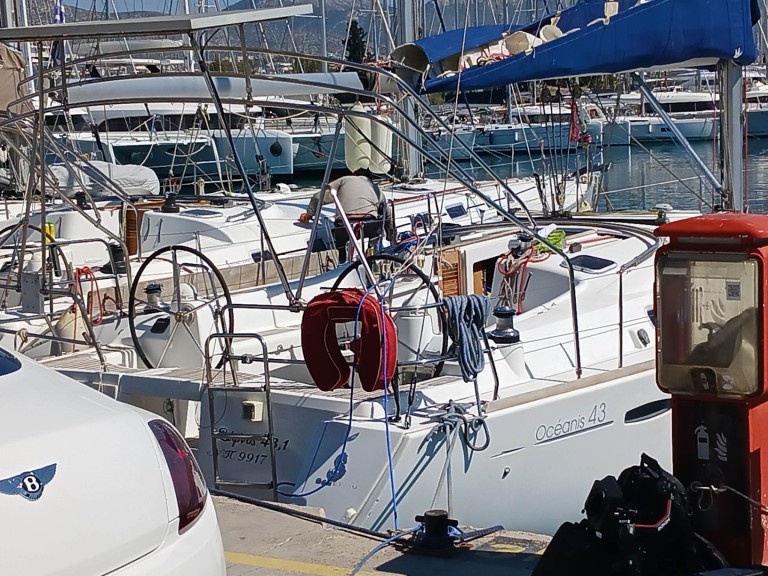 Bénéteau Oceanis 43 charter bareboat or skippered in  Kallithea