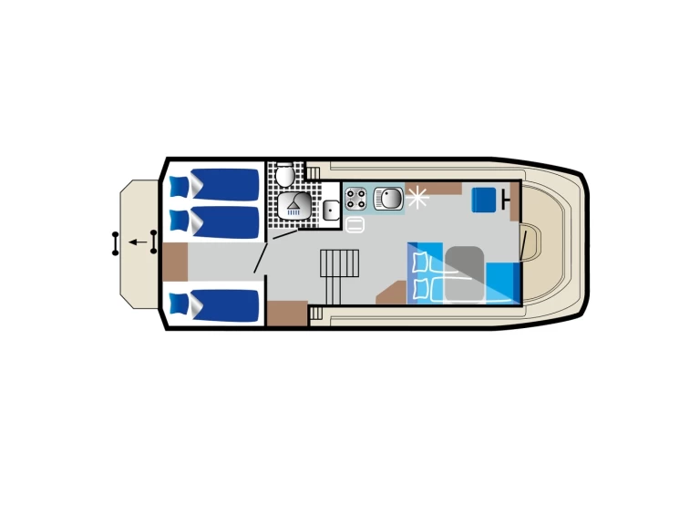 Hire Motorboat with or without skipper  Mildenberg