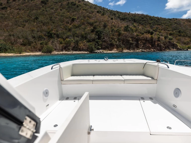 Motorboat hire in Nanny Cay - Silvercat 34