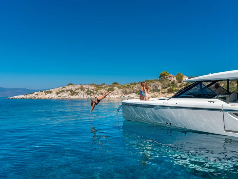 Saxdor Saxdor 400 GTO charter bareboat or skippered in  Porto Cheli