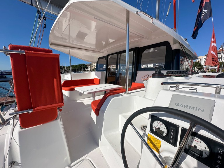 Hire Catamaran Excess with a boat licence