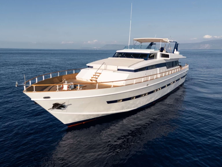 Cantieri di Pisa, Italy OLGA charter bareboat or skippered in  Milazzo