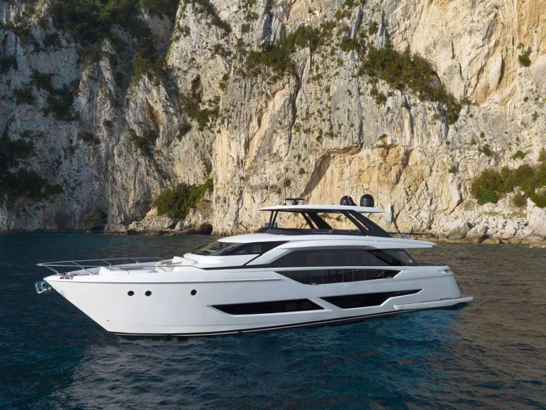 Ferretti FAST charter bareboat or skippered in  Zadar