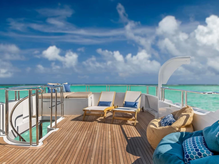 Luxury Yacht hire in Saint Thomas Island -  Custom Built Aluminum Cutter JUST ENOUGH