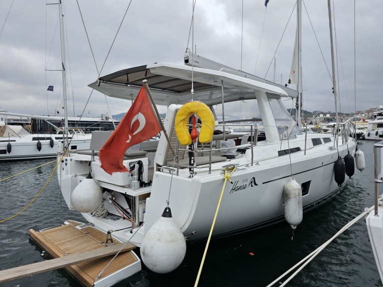 Hire Sailboat Hanse with a boat licence