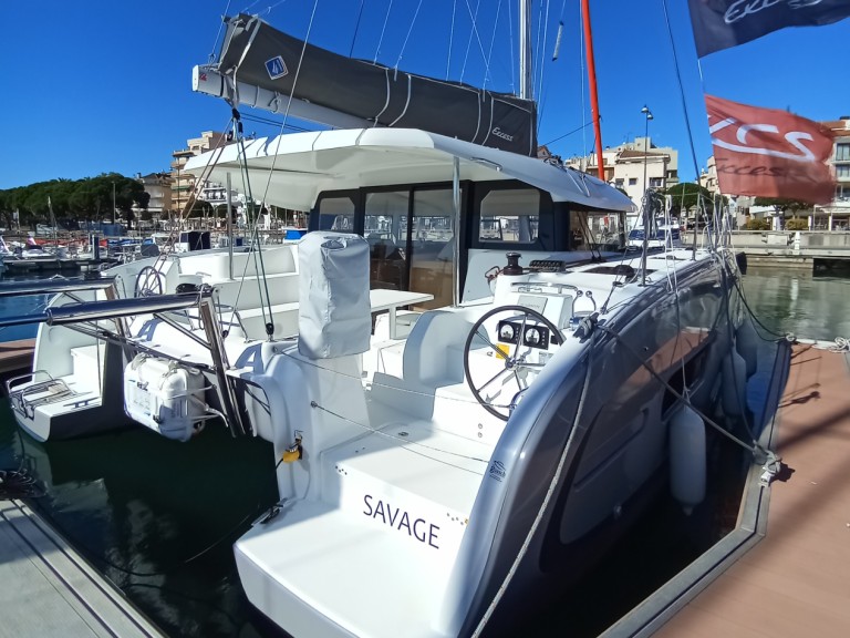 Hire Catamaran Excess with a boat licence