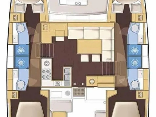 Yacht charter Lávrio - Lagoon Lagoon 46 on SamBoat