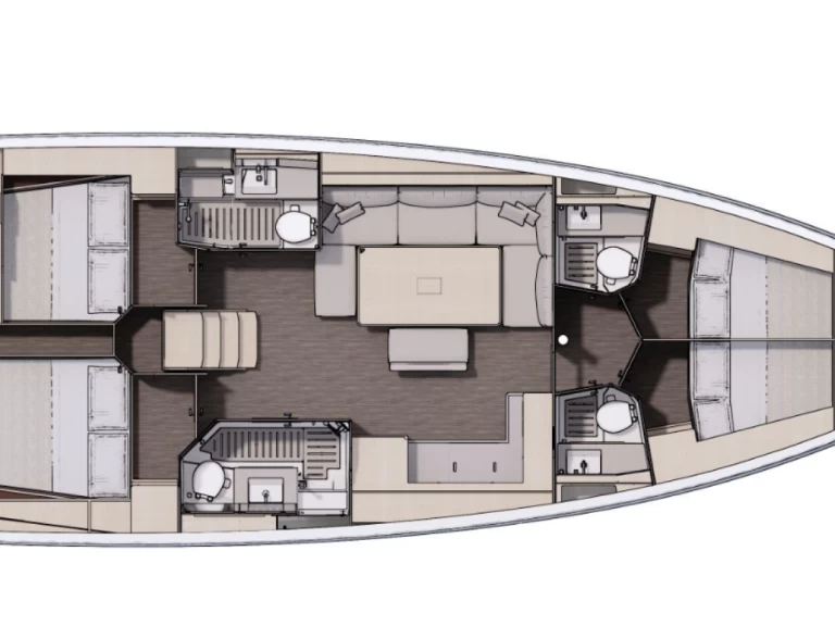 Hire Sailboat with or without skipper Dufour Lefkáda