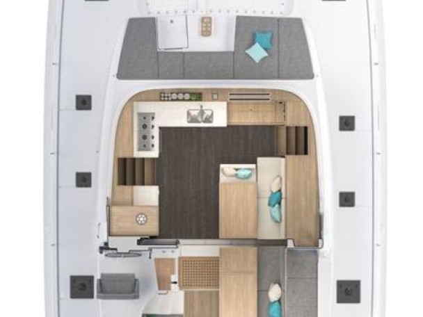 Hire Catamaran with or without skipper Lagoon Ao Po