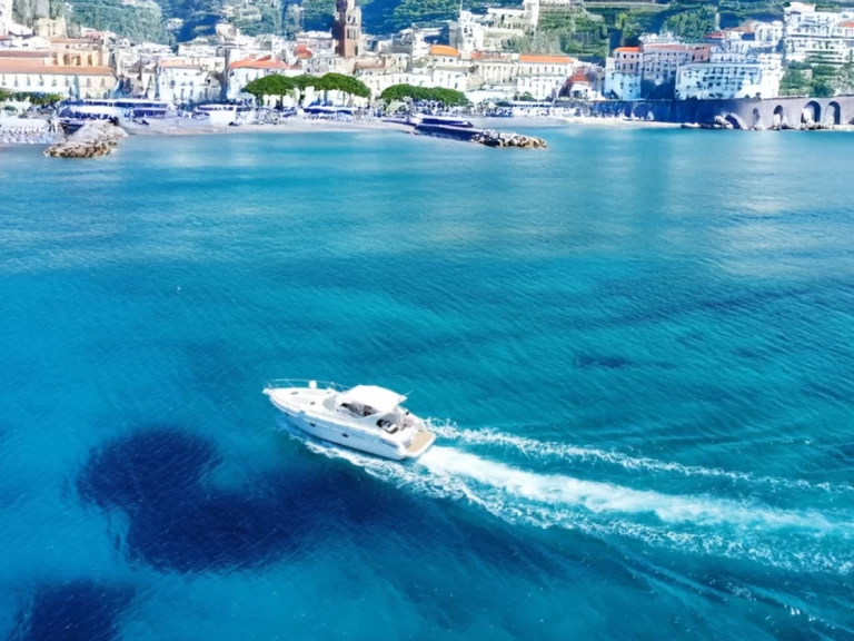 Cranchi DayCruise 35 S Sport charter bareboat or skippered in  Porto di Amalfi Marina Coppola