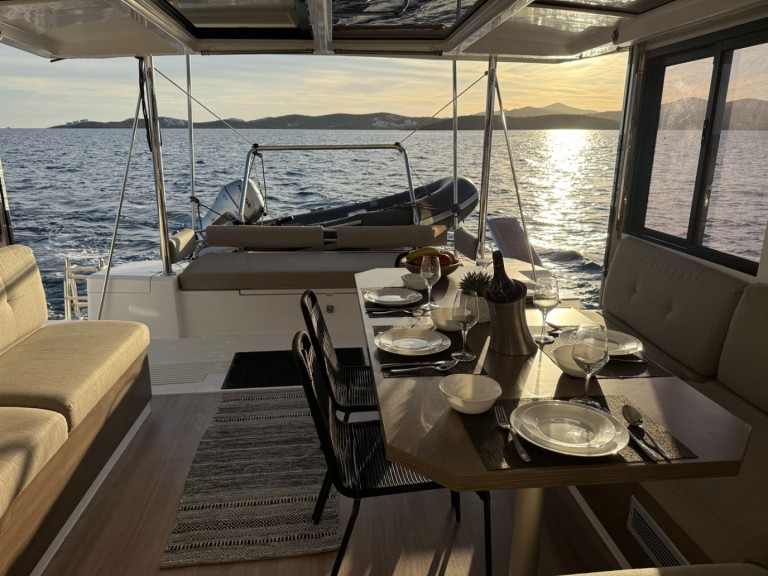 Bali Catamarans Bali 4.2 charter bareboat or skippered in  Lávrio