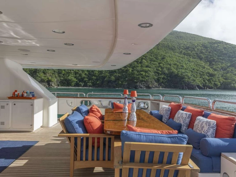 Benetti SUR LA MER  charter bareboat or skippered in  Saint Thomas Island