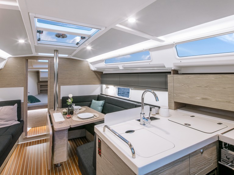Hanse Hanse 388 charter bareboat or skippered in  Seget Donji