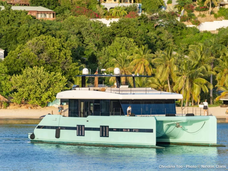 Sunreef CHRISTINA TOO charter bareboat or skippered in  Saint Martin