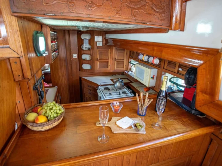 Ta Chiao Onfekomonadi charter bareboat or skippered in  Paros (Island)