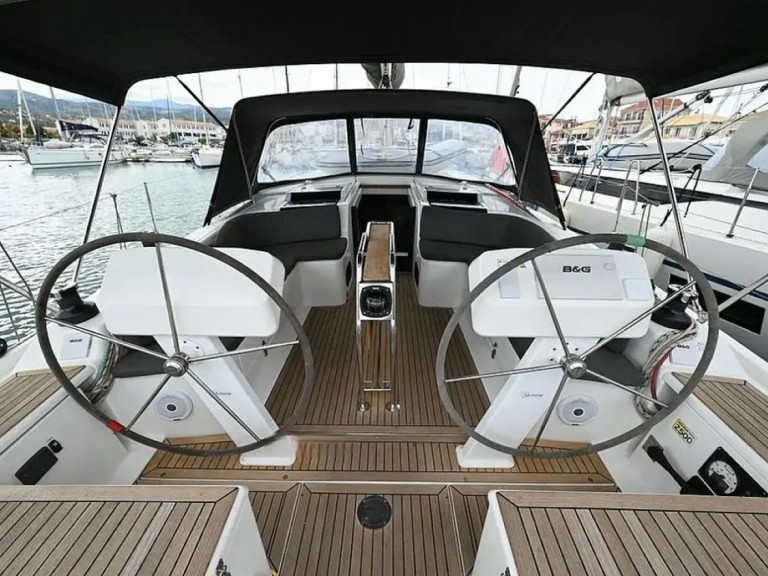 Hanse Hanse 458 charter bareboat or skippered in  Lefkáda