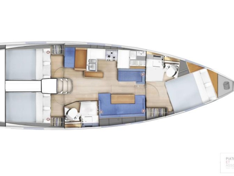 Yacht charter Arzon - 2 SUN ODYSSEE 410 on SamBoat