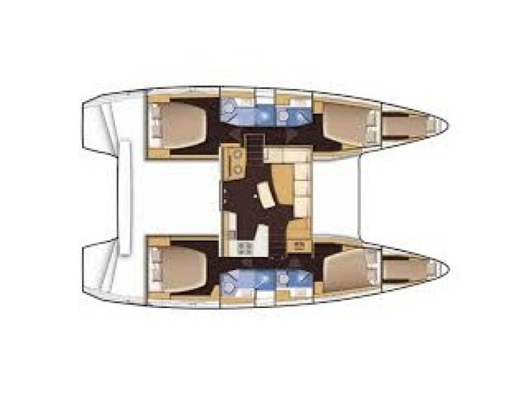 Charter a Lagoon Lagoon 42 in Marseille on Samboat