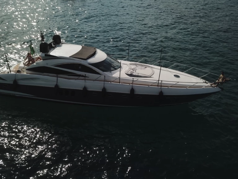 Sunseeker Predator 68 charter bareboat or skippered in  Monopoli