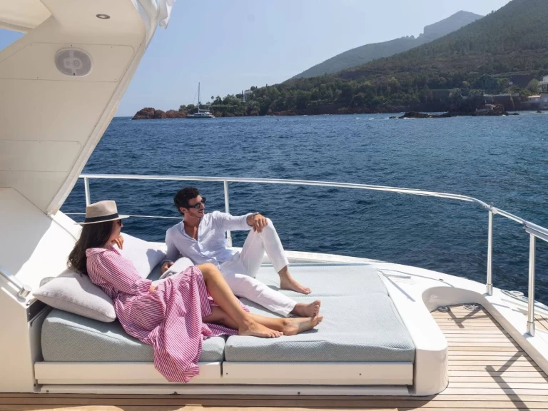 Yacht Prestige Sport 80 charter bareboat or skippered in  Positano