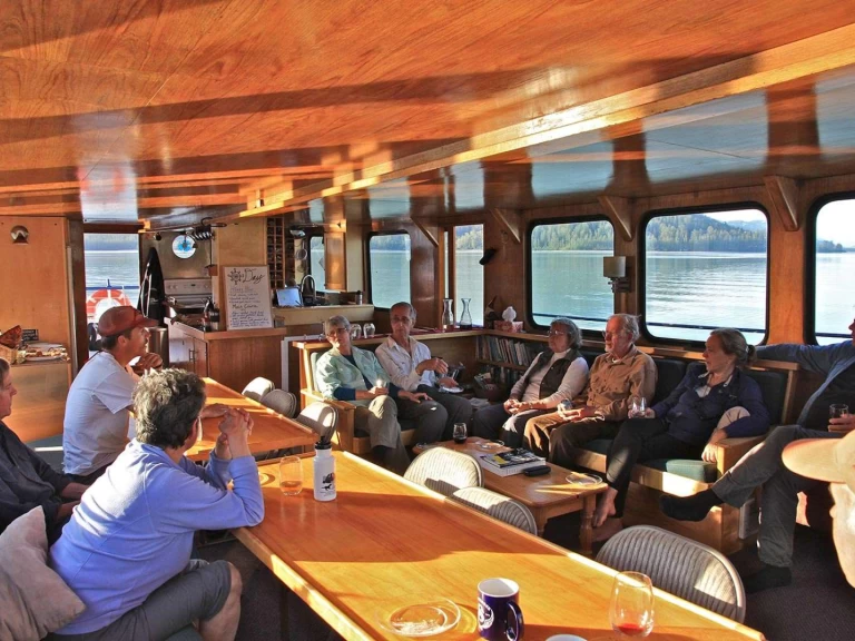 Hire Luxury Yacht with or without skipper  Custom Built Aluminum Cutter San Juan Islands