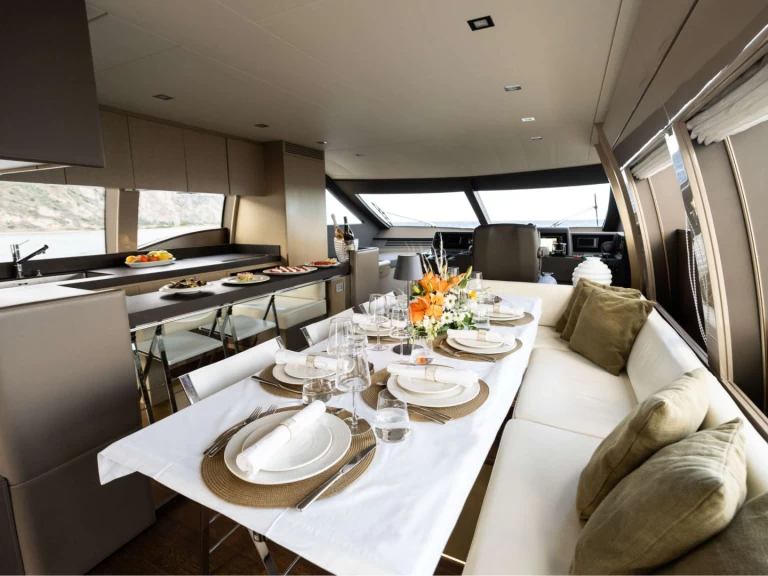 Luxury Yacht hire in Milazzo - Ferretti Sea Sons