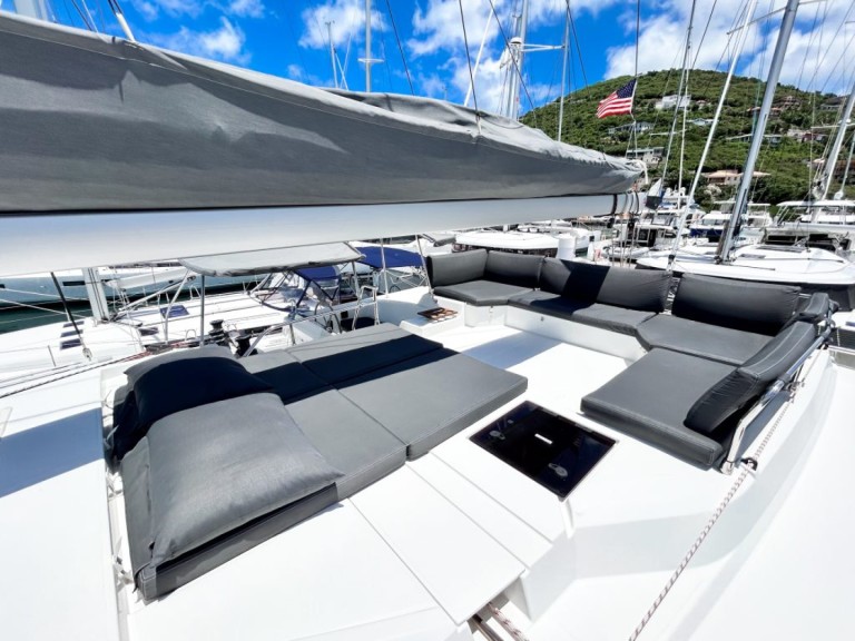 Fountaine Pajot Elba 45 charter bareboat or skippered in  Road Town