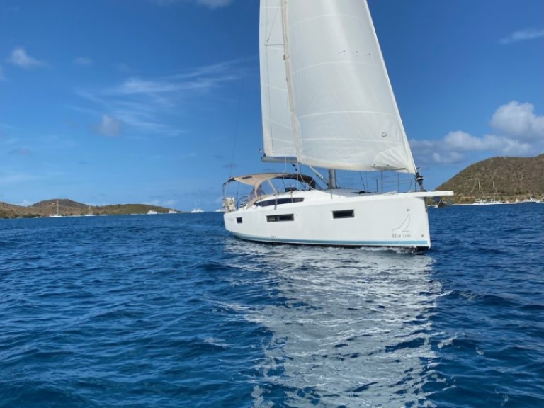 Jeanneau Sun Odyssey 410 charter bareboat or skippered in  Road Town