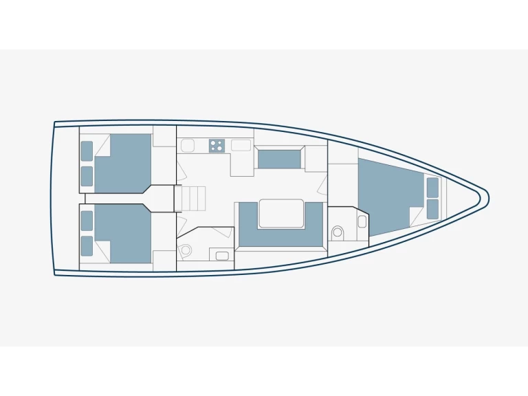 Sailboat to hire Kiáto at the best price