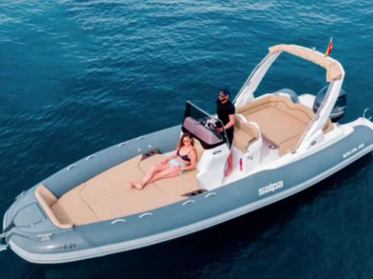 Yacht hire Palamós cheap Salpa Soleil 28