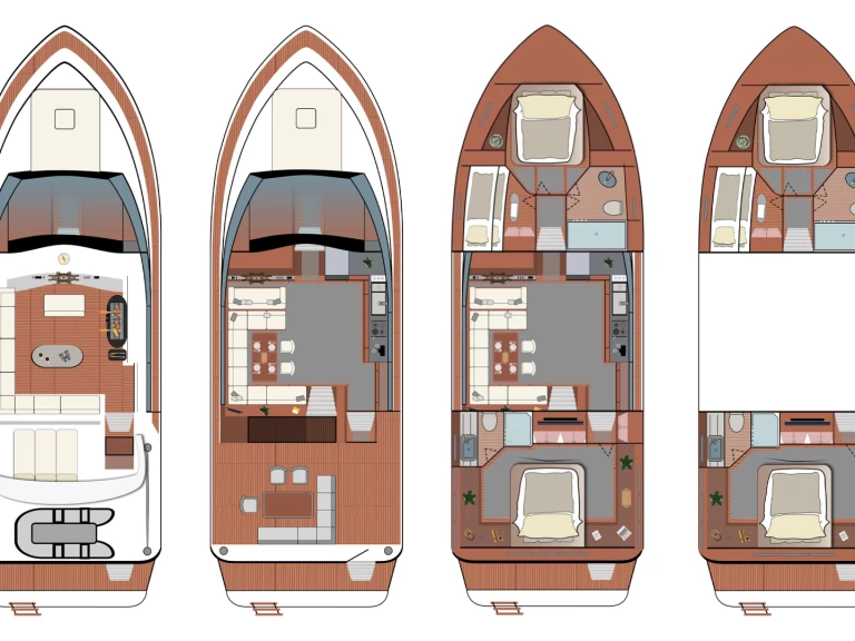 Yacht hire Pula cheap Edership President 44