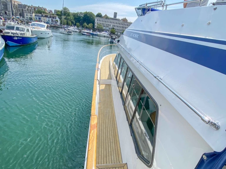 Trader 54 Sundeck charter bareboat or skippered in  City of Belfast