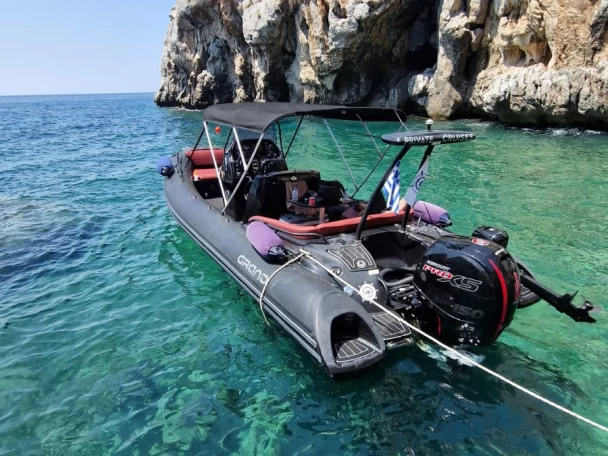 Yacht hire Plomari cheap Golden Line G650LF