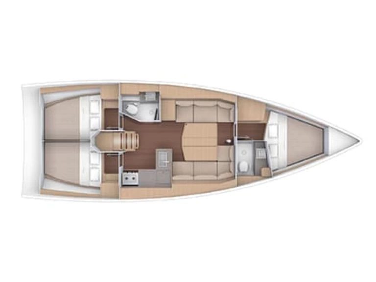 Charter a Dufour Dufour 390 Grand Large in La Trinité-sur-Mer on Samboat