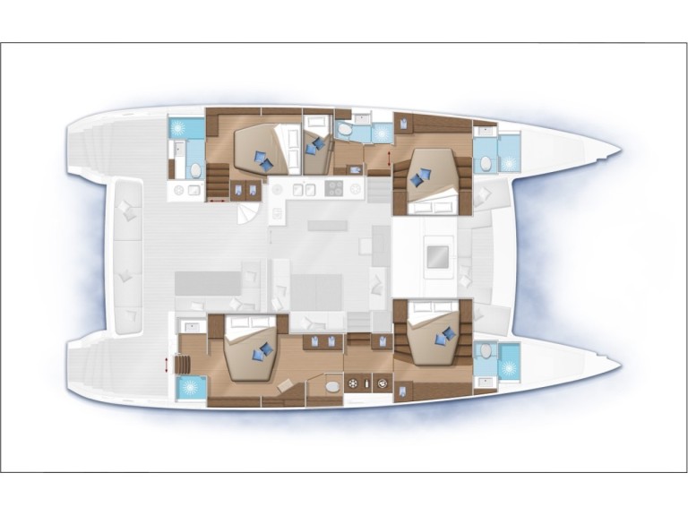 Charter a Lagoon Lagoon 560 in Cugnana Verde on Samboat