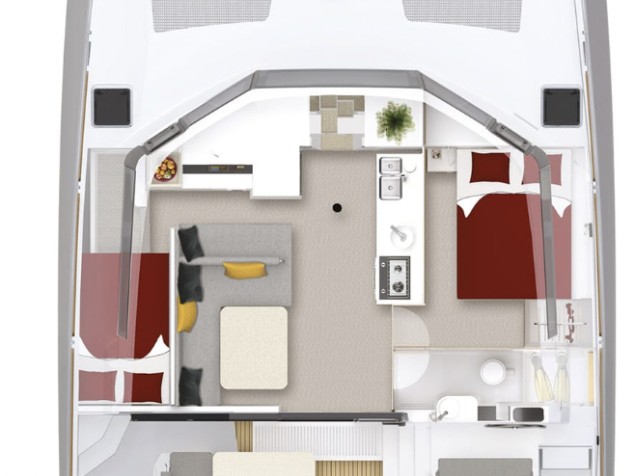 Catamaran hire in Saint-Raphaël - Neel Neel 43