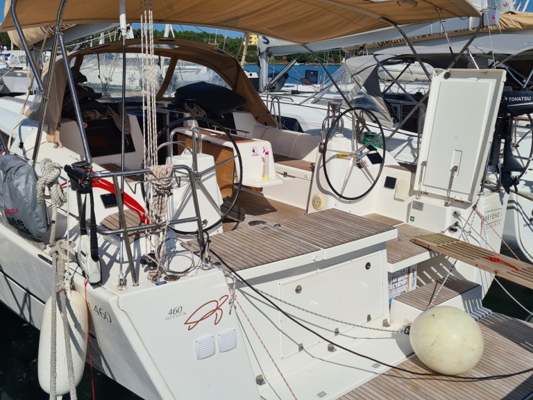 Dufour Dufour 460 Grand Large charter bareboat or skippered in  Zaton