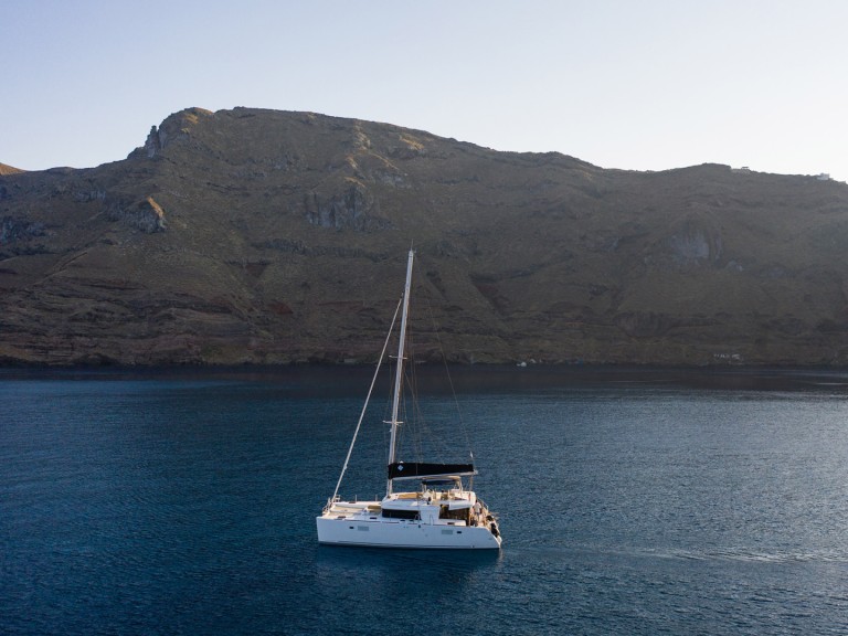 Yacht hire Lávrio cheap Lagoon 450 F