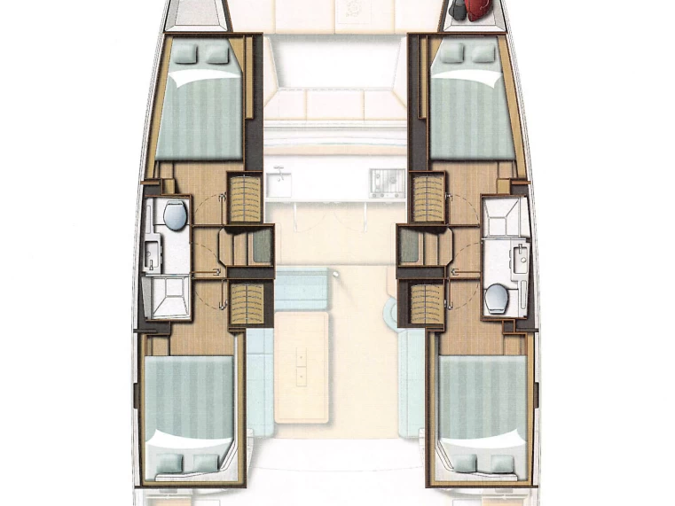 Bali Bali Catsmart charter bareboat or skippered in  Hyères