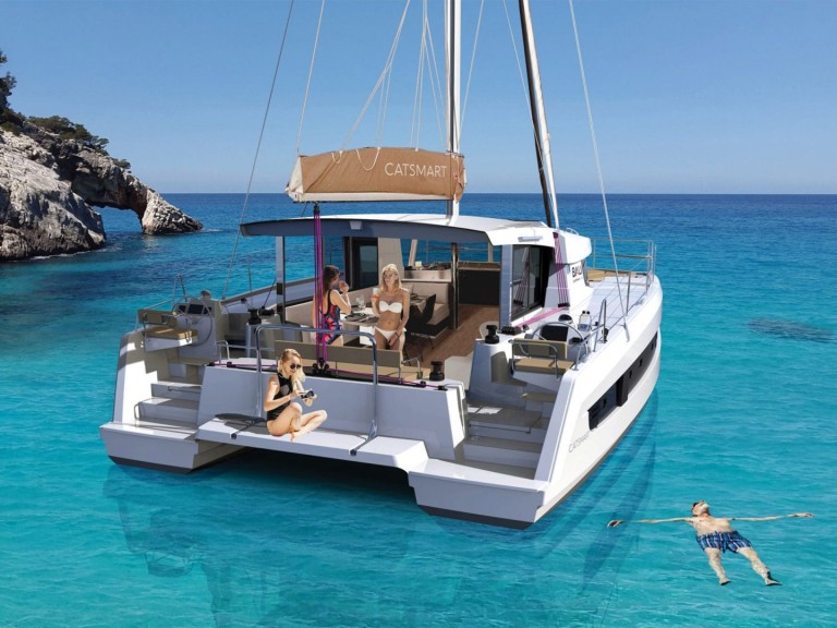 Hire Catamaran 15 with a boat licence