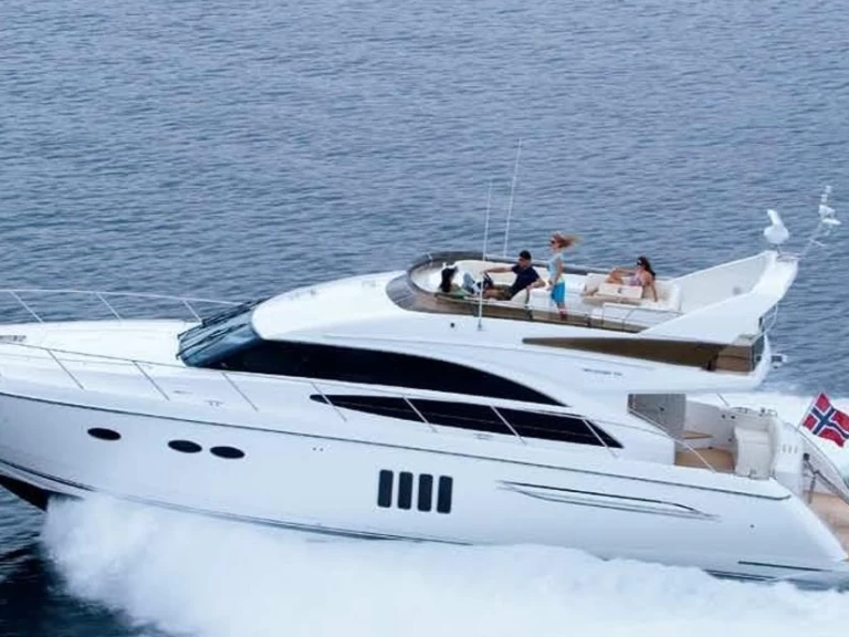 Yacht hire Podstrana cheap Princess 62